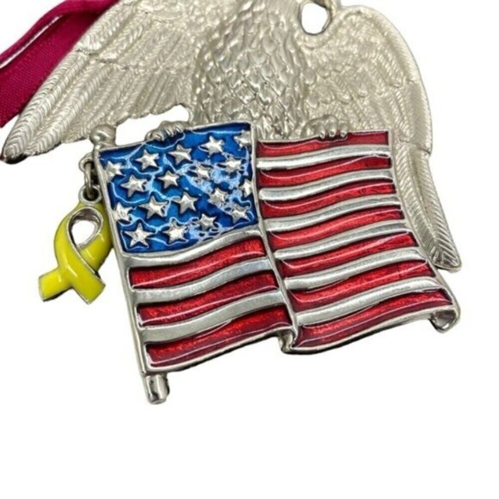 Gorham American Eagle Enamel Ornament - Picture 5 of 7